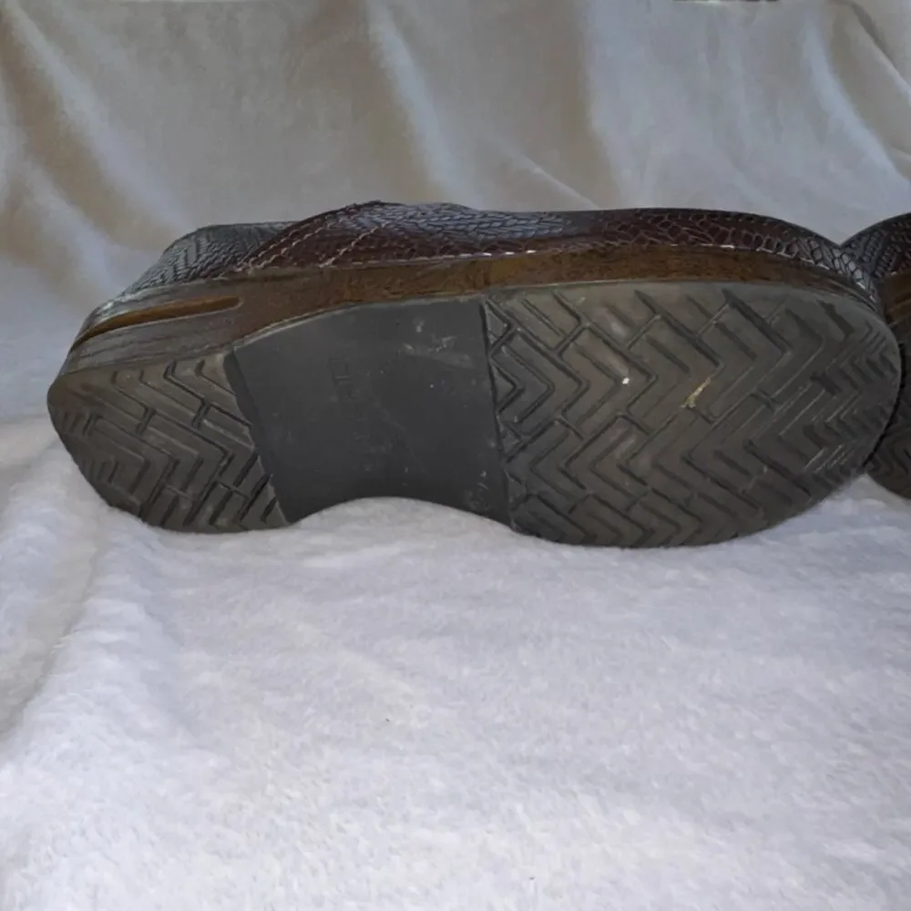 Dansko brown leather